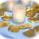 500 Metallic Gold Silk Rose Petals Weddings Crafts (Large)