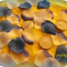100 Blue & White Mix of Silk Rose Petals Weddings Crafts (Large T)