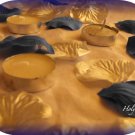 250 Blue & Silver Mix of Silk Rose Petals Weddings Crafts (Large T)