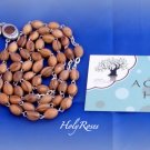 Olive Wood Rosary with Holy Earth & Crucifix  - from Bethlehem