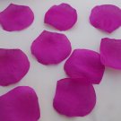 500 Deep Fuscia Silk Rose Petals Weddings Crafts (Large)