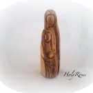 Hand Made Olive Wood Holy Family Statue 12 cm 4.5"