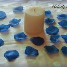 250 Dark Blue Silk Rose Petals Weddings Crafts (TL)