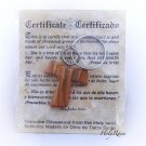 Olive Wood Keyring  Christian Tau Tao Cross Franciscan Design HJW