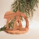 Mini Olive Wood Nativity Scene  - for Xmas Tree - Creche 2 Gift Boxed