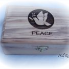 Olive Wood Box Dove Design (MED)