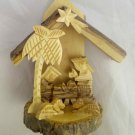 Olive Wood Christmas Nativity Creche Scene (G - BIS14)