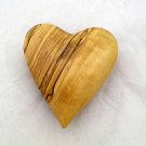 Olive Wood Heart Ornament- Meaningful Gift