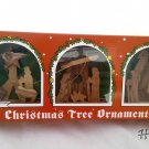 Presentation Set of 3 Mini Olive Wood Nativity Scenes