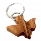Olive Wood Dove of Peace Design Key Ring  HJW (V2)