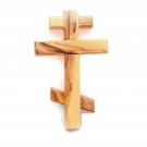 Olive Wood Russian Orthodox Wall Cross 16 cm / 6