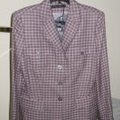 Perry Ellis Plaid Ladies Suit - 16