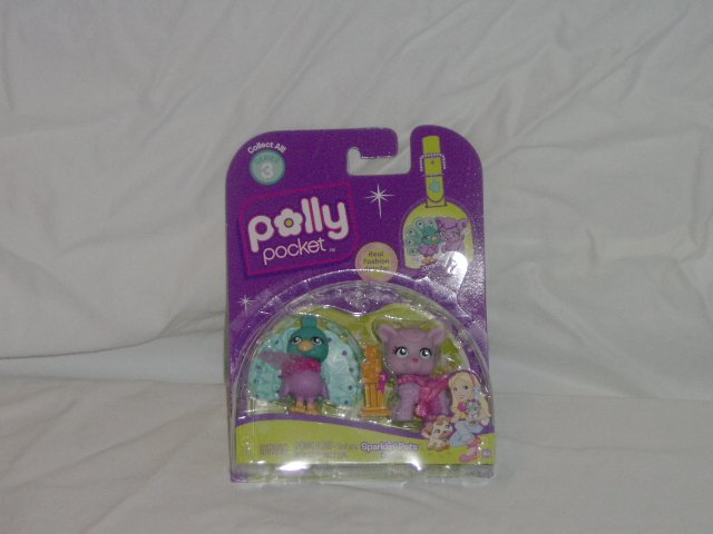 polly pocket sparklin pets dress up