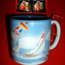 SAILING AWAY STONEWARE MUG *NEW IN BOX*