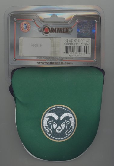COLORADO STATE OVERSIZE MALLET PUTTER COVER *NEW*