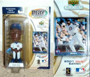 SAMMY SOSA BOBBLEHEAD W/COLLECTIBLE CARD **NEW**