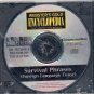 SURVIVAL PHRASES: GERMAN,FRENCH,SPANISH CD *NEW/SEALED*