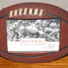 FOOTBALL "SHAPED" PICTURE FRAME 5" X 3.5" **NEW**