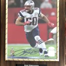 Rob Ninkovich #50 New England Patriots Autographed Custom Photo Plaque