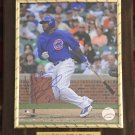 Milton Bradley #21 Chicago Cubs Autographed Custom Photo Plaque
