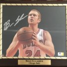 Brian Scalabrine #24 Chicago Bulls Autographed Custom Photo Plaque