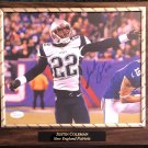 Justin Coleman #22 New England Patriots Autographed Custom Photo Plaque