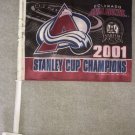 Colorado Avalanche Stanley Cup Champions Car Flag NEW