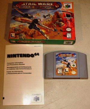 N64 Star Wars Rogue Squadron Boxed
