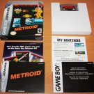 GBA Metroid Classic NES Series Complete
