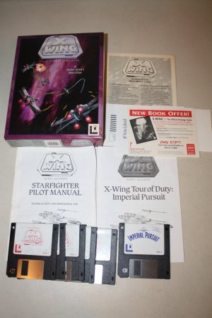 PC Star Wars X-Wing Collection Tie Fighter, Alliance CD-ROM
