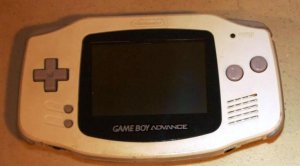 GBA White Gameboy Advance System