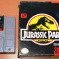 SNES Jurassic Park Box with Cartridge