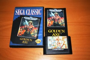 GENESIS Golden Axe Complete in Box