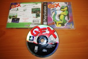 PS1 Gex (1) Black Label Complete