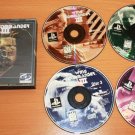 PS1 Wing Commander III (3) Case and Discs