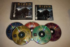 PS1 Riven Complete Seque to Myst