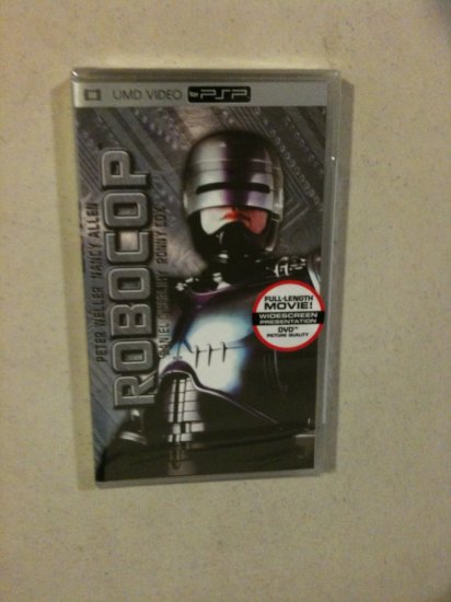 Psp Umd Robocop Brand New Sealed