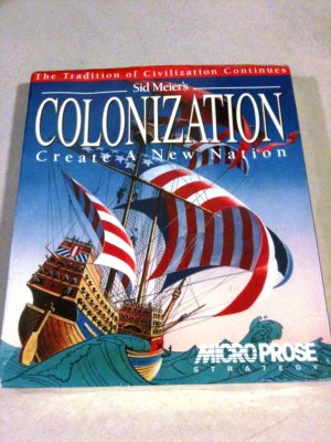 PC Sid Meier's Colonization Brand NEW Sealed MISB CD-ROM Version