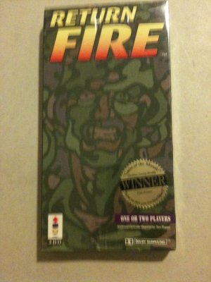3DO Return Fire Brand NEW Sealed Long Box!!