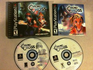 PS1 Chrono Cross Black Label Complete