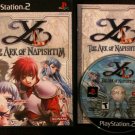 PS2 Ys The Ark of Napishtim Complete