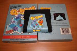 ATARI 5200 Qbert Game with Box