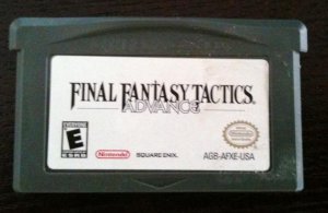 Gba Final Fantasy Tactics Cartridge