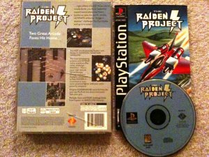 PS1 Raiden Project Long Box Complete