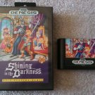 Sega Genesis Shining in the Darkness with Box