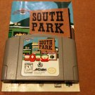 N64 South Park Cartridge and Manual
