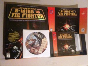 PC Star Wars X-Wing vs. Tie Fighter Complete in Box