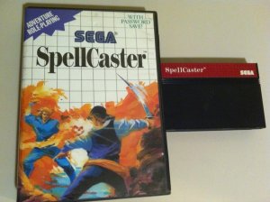 Sega Master System Spellcaster with Box