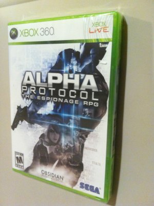 XBOX 360 Alpha Protocol Brand NEW Sealed