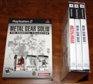 PS2 Metal Gear Solid Essential Collection Brand NEW Sealed MISB
